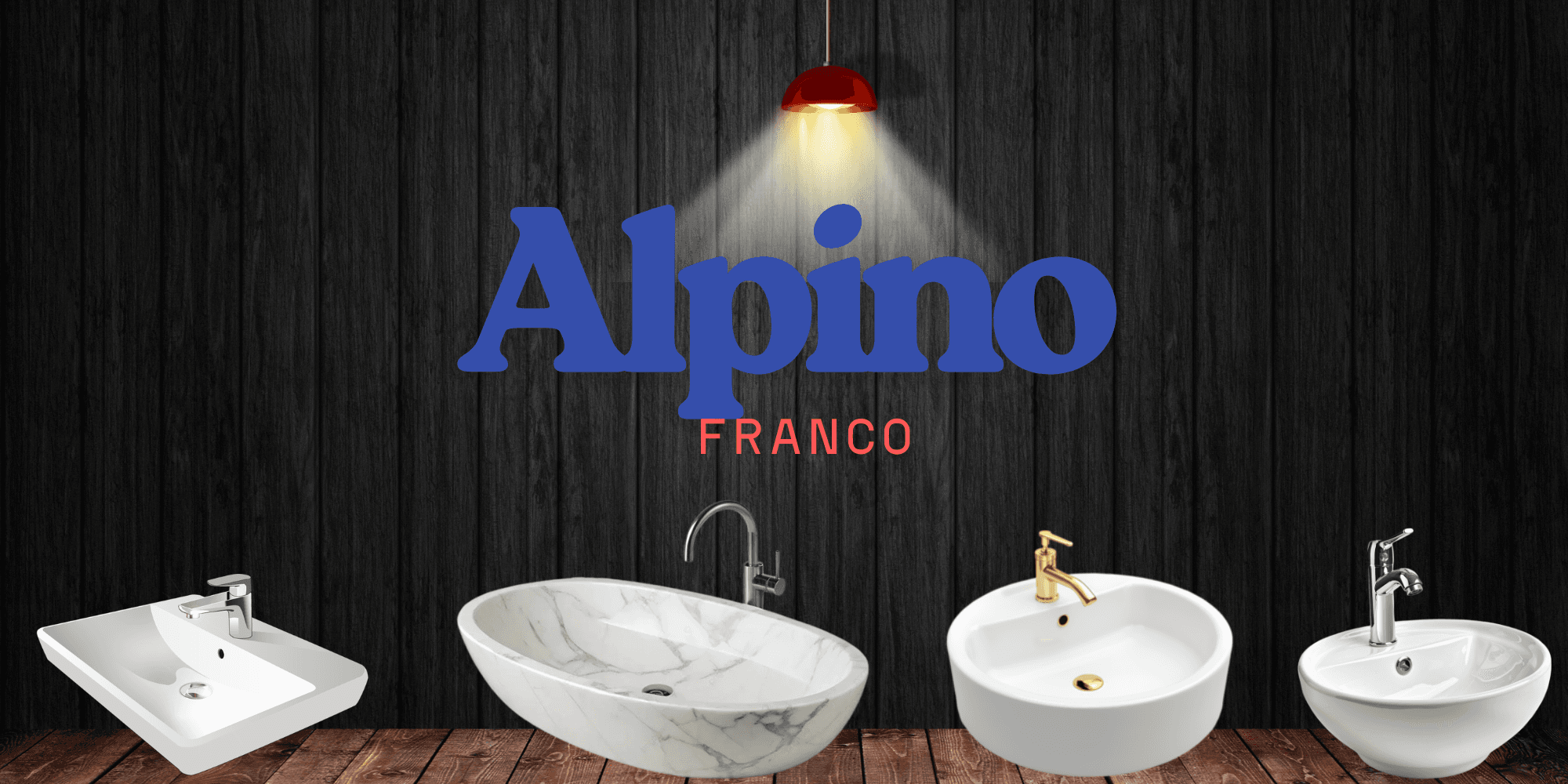 Alpino Franco bathroom and kitchen sinks showroom - contact